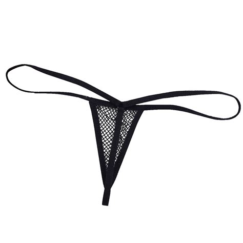 Women Mesh Underwear Thongs G String Panties Knickers Lingerie Briefs