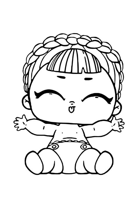 Lol Baby Sonia Bb Coloring Page Free Printable Coloring Pages For Kids