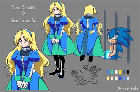 Maria Robotnik Sonic Forces AU By Magicalm A R Mariarobotnik