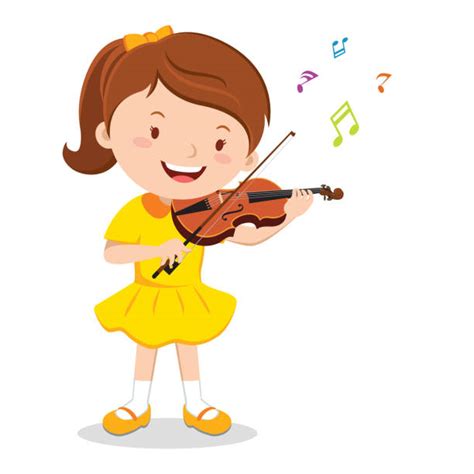 Best Children Playing Musical Instruments Illustrations Royalty Free