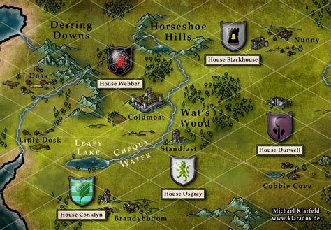 The Reach Map Imaginarywesteros