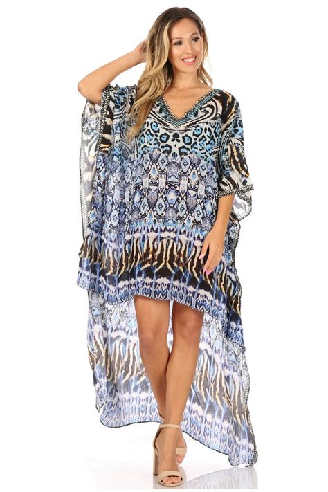 This Hi Low Dress Features A Beautiful Printed Textile Pattern In Many Different Colors These