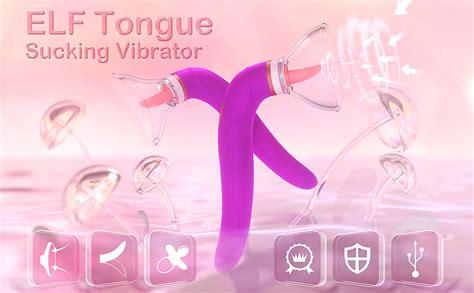 Sohimi Purple Elf Licker Vibrator Hot Selling Silicone Sucking Sex Toy For Woman Masturbating