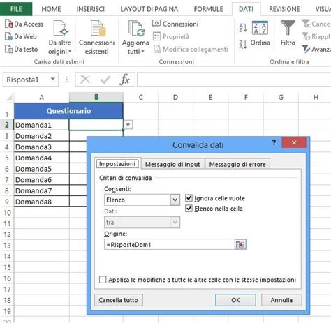Excel Come Obbligare L Utente Ad Immettere Dati Con Ordine Quick Tip Excel Academy