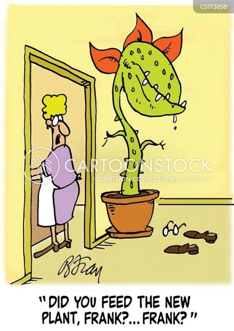 Venus Fly Trap Cartoons And Comics Funny Pictures From Cartoonstock