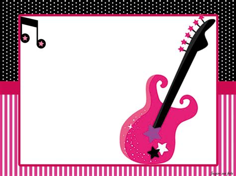 Rock Star In Pink Free Printable Kit Oh My Quinceaneras