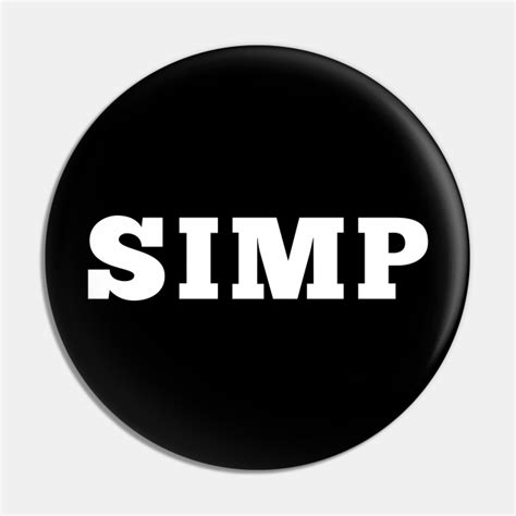 Simp Simp Pin Teepublic
