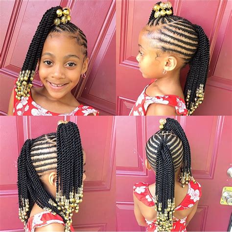 Super Adorable And Cutest Little Girls Ponytail Crochet