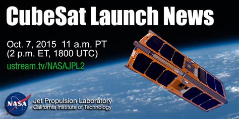 NASA JPL On Twitter Launch Alert Tune In Today To Find Out About NASA CubeSats Launching