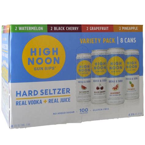 High Noon Variety 8 Pack Cans 8 355ml Marketview Liquor