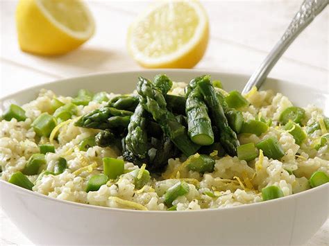 RISOTTO BIO AUX ASPERGES VERTES ET AU CITRON