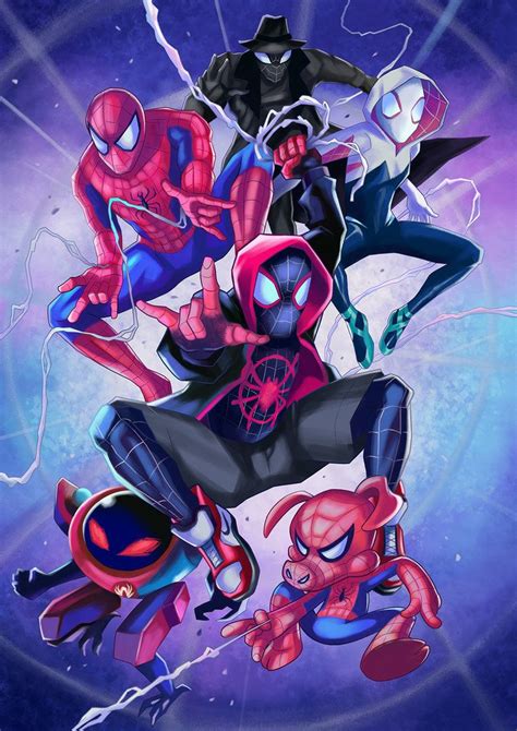 Into The Spider Verse By Lillidan86 Marvel Spiderman Art Marvel