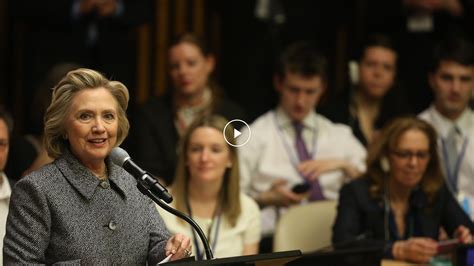 Hillary Clinton On Email Controversy The New York Times