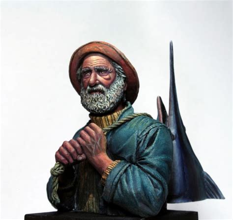 The Old Fisherman By Fabio Frekstarminis Ricci · Puttyandpaint