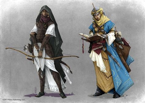 Pathfinder Ranger And Cleric By Timkings Lynne Armor Clothes Clothing Fashion Player Character
