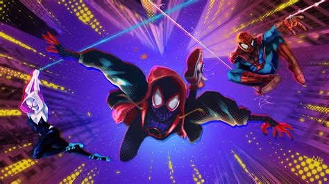 Spider Man Into The Spider Verse Desktop Wallpaper X Orderjes