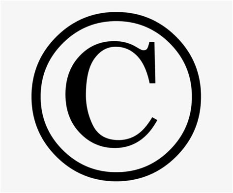 Free Copyright Symbol Transparent Background Png Symbole Copyright