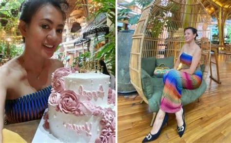 7 Potret Yeyen Lidya Yang Berulang Tahun Ke 45 Aura Hot Mom Tak Memudar Okezone Lifestyle