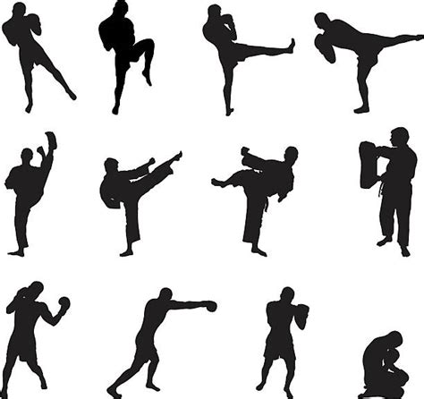 Kickboxing Illustrations Royalty Free Vector Graphics And Clip Art Istock