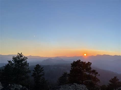 Black Hills Sunset Overlook Fan Photofridayblack Hills And Badlands