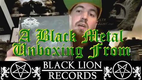 Black Lion Records Unboxing Youtube