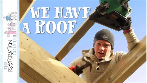 Building The Flat Roof The Timbers Are Up Youtube
