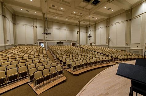 St Cecilia Music Center With Custom Replica Fixed Audience Seating