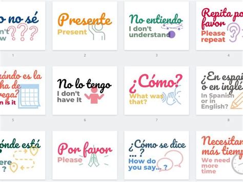 Spanish Classroom Phrases Printable Posters ~ Set Of 12 ~ Classroom Decor Teaching Resources