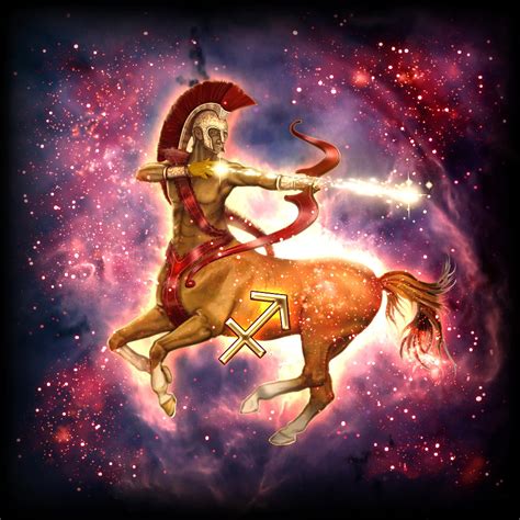 Zodiac Sagittarius Painting By Mgl Meiklejohn Graphics Licensing Fine