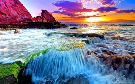 Beautiful Ocean Sunset Wallpapers Desktop Background
