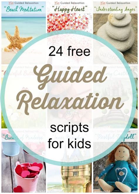 Guided Relaxation Scripts Meditation Kids Guided