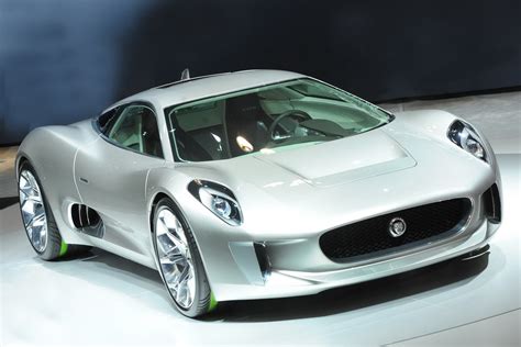 Supercar Jaguars C X75 Electric Concept Auto Car Reviews