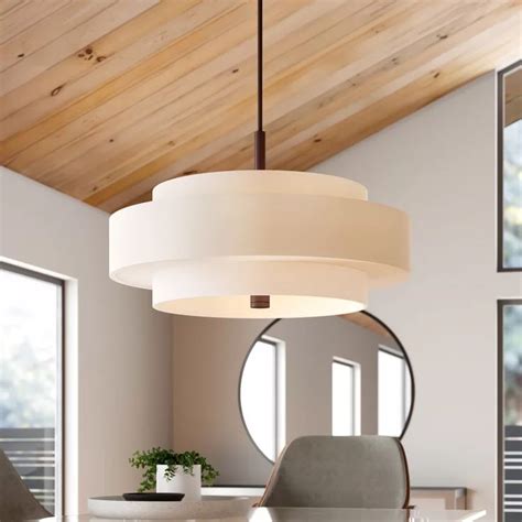 Alina 5 Light Drum Chandelier And Reviews Allmodern Dining Room Light