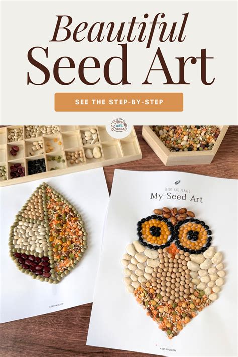 Seed Art Summer Craft How Wee Learn