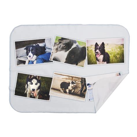 Fleece photo blankets make both practical and personalized gifts and keepsakes. Custom Pet Blanket | Personalized Dog Blankets For Pets Canada