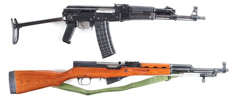 Lot Detail M Lot Of 2 Chinese Semi Automatic Rifles 84s 223 Ak47