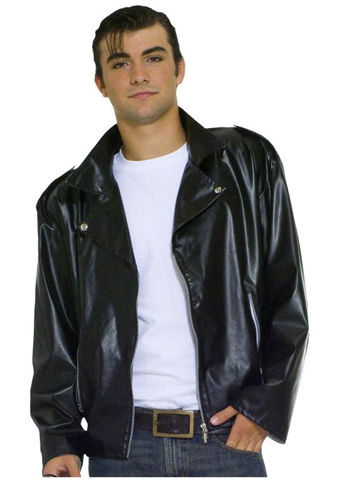 Greaser Plus Size Costume Jacket Mens Fifties Grease Costumes