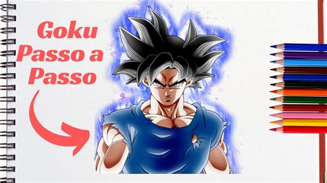 Como Desenhar Goku Ultra Instinct Dragon Ball Super Youtube