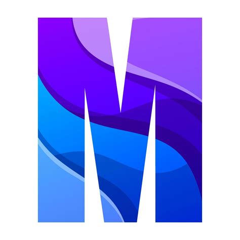 Letter M Gradient Icon Logo Design 26301456 Vector Art At Vecteezy
