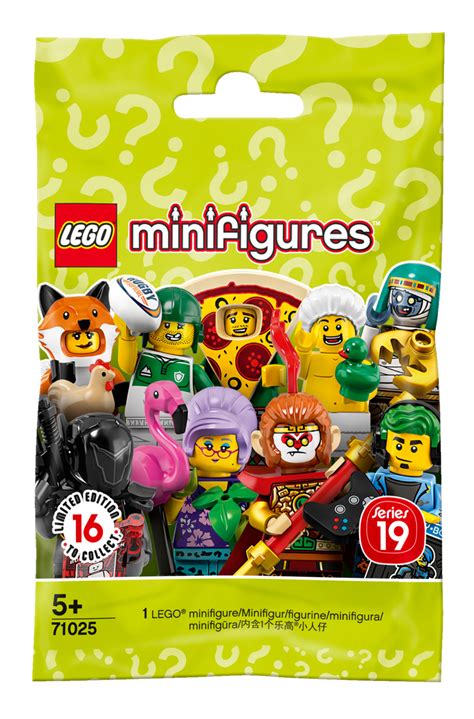 Buy Lego Minifigures Series 19 71025 At Mighty Ape Australia