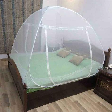 Healthgenie Foldable Mosquito Net For Double Bed King Size White