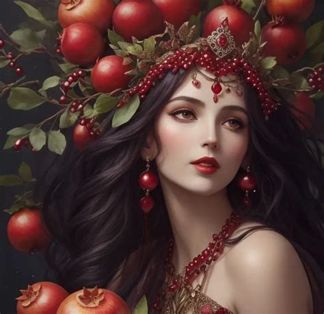 Persephone Enchanting Goddess Of Spring And Queen Of Shadows