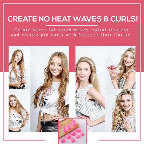 silicone hair curler in 2021 hair curlers beach wave hair beach wave curler