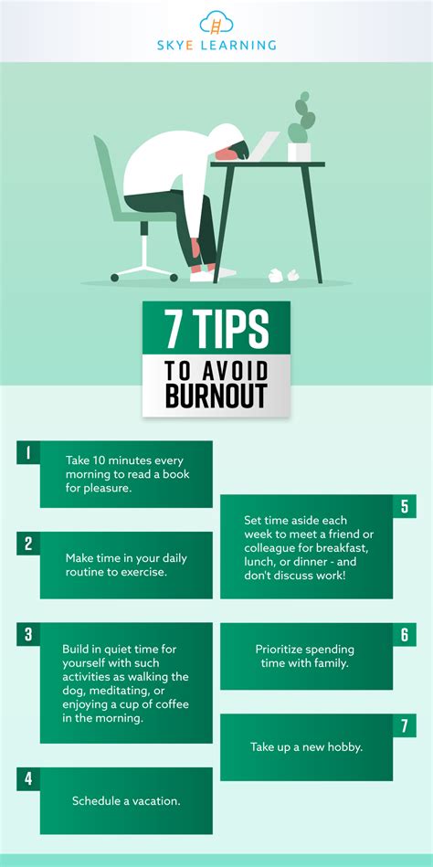 7 Tips To Avoid Burnout