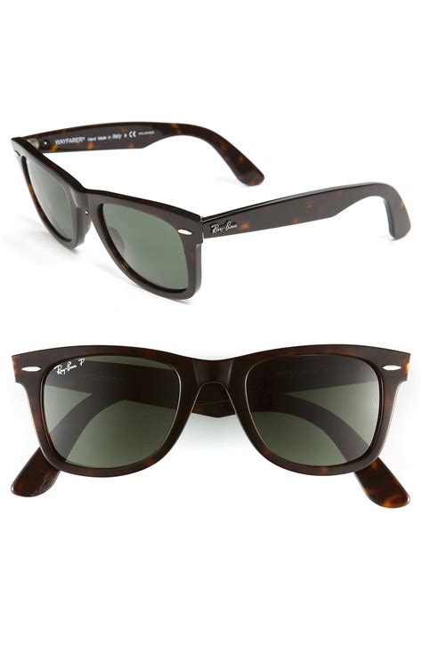 Main Image Ray Ban Standard Classic Wayfarer 50mm Polarized Sunglasses Ray Ban Sunglasses Sale