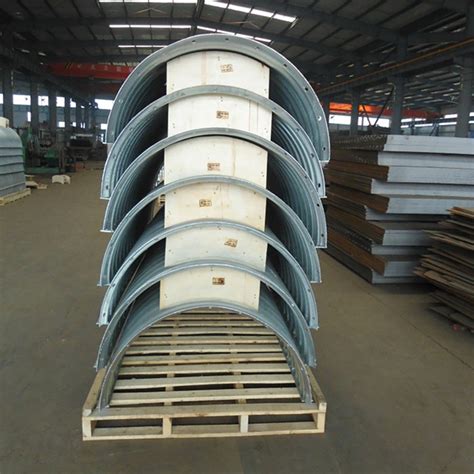 China Drainage Culvert Metal Pipe Assemble Galvanized Corrugated Steel