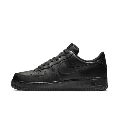 Nike Air Force 1 '07 Men's Shoe Size 7 (Black) | Shop Your Way: Online png image