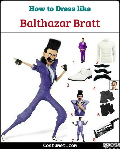Balthazar Bratt Despicable Me Costume For Cosplay And Halloween 2022