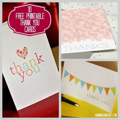 Choose from hundreds of design templates, add photos and your own message. 10 Free Printable Thank You Cards