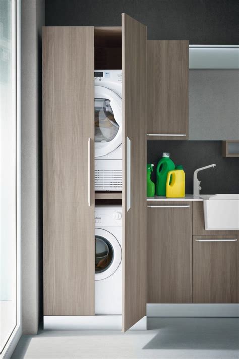 Ein schrank für waschmaschine und trockner ist eine clevere lösung für kleinwohnung und hier erfahren sie mehr über seine vorteile! Hochschrank Für Waschmaschine Und Trockner | Ideen Für ...